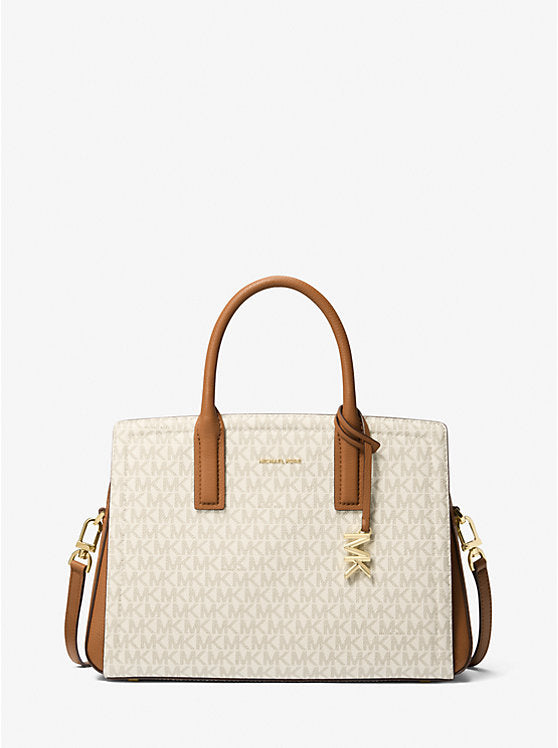Geantă satchel Laila medie cu logo distinctiv 🇷🇴 Michael Kors®