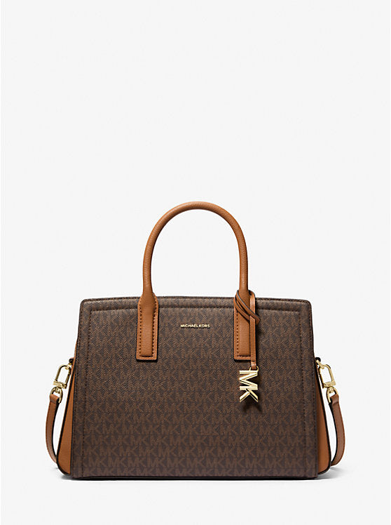 Geantă satchel Laila medie cu logo distinctiv 🇷🇴 Michael Kors®